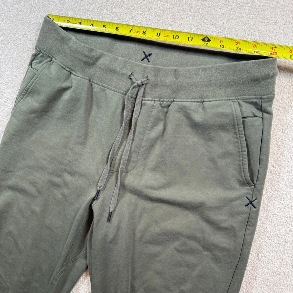 Cuts Hyperloop Joggers Mens Large Olive Green Drawstring Athleisure Pants
